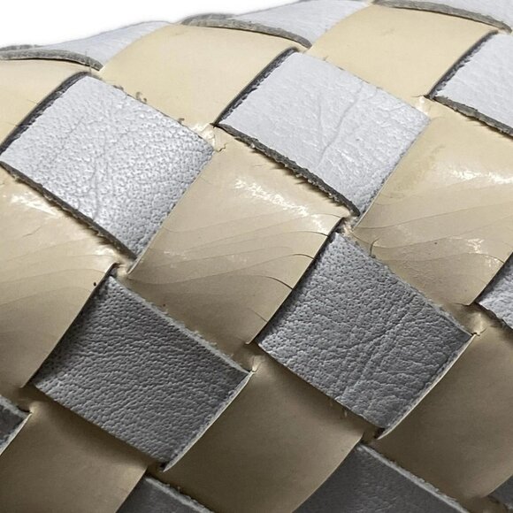 BALLY - Cream Light gray Leather Patent Leather Handbag - Picture 6 of 10